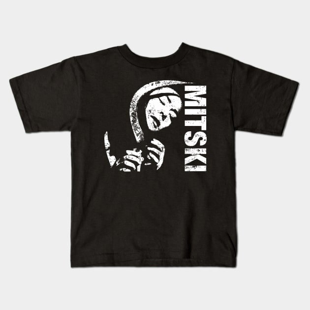 Mitski Kids T-Shirt by The Lisa Arts